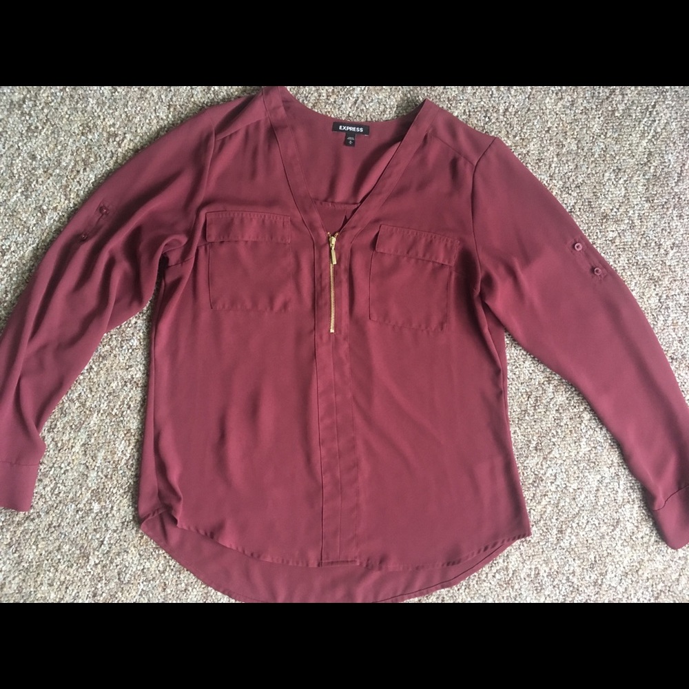Mauve dress shirt